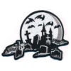 Nighttime Cemetery Patch 1 Nighttime Cemetery Patch -Kreepsville Clothing Store PNTC