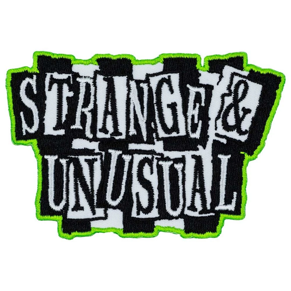 Strange And Unusual Text Patch 3 Strange And Unusual Text Patch