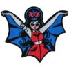 Vampire Girl Batwing Patch 2 Vampire Girl Batwing Patch -Kreepsville Clothing Store PVVGW 1