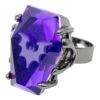 Elvira Coffin Jewel Purple Ring 1 Elvira Coffin Jewel Purple Ring -Kreepsville Clothing Store RECP