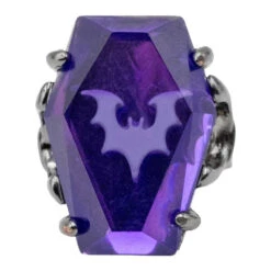 Elvira Coffin Jewel Purple Ring 6 Elvira Coffin Jewel Purple Ring -Kreepsville Clothing Store RECP 2