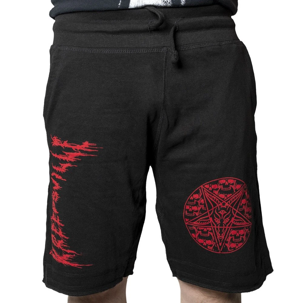 Satanic Circle Mens Shorts 3 Satanic Circle Mens Shorts