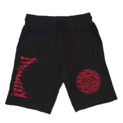 Satanic Circle Mens Shorts 7 Satanic Circle Mens Shorts -Kreepsville Clothing Store SHSCR 3