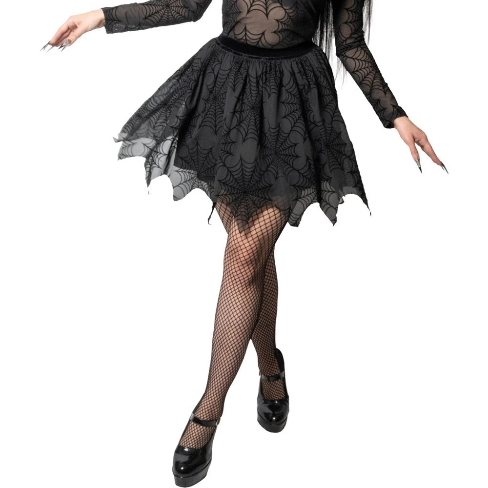 Spiderweb Mesh Tutu Skirt 4 Spiderweb Mesh Tutu Skirt - Image 2