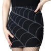 Spiderweb Mini Skirt Grey 2 Spiderweb Mini Skirt Grey -Kreepsville Clothing Store SMSWG