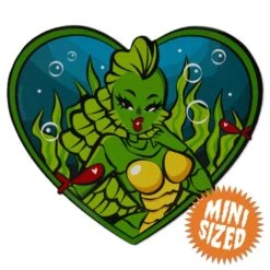 Creature Heart Mini Vinyl Sticker