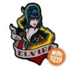 Elvira Tattoo Heart Mini Vinyl Sticker 2 Elvira Tattoo Heart Mini Vinyl Sticker -Kreepsville Clothing Store VSMETH