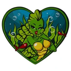 Creature Heart Vinyl Sticker