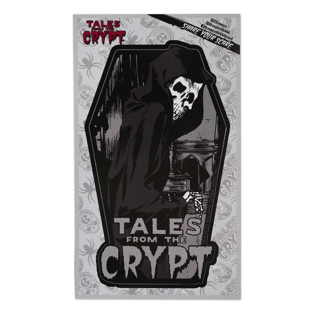 Tales From The Crypt Reaper Vinyl Sticker 4 Tales From The Crypt Reaper Vinyl Sticker - Image 2