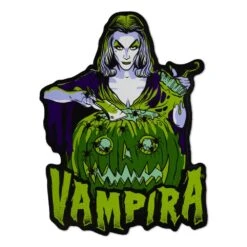 Vampira Hallowqueen Vinyl Sticker