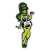 Zombie Girl Vinyl Sticker 1 Zombie Girl Vinyl Sticker -Kreepsville Clothing Store VSRZG